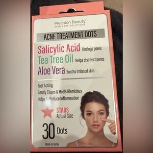 NWT Precision Beauty Acne Treatment Dots - White